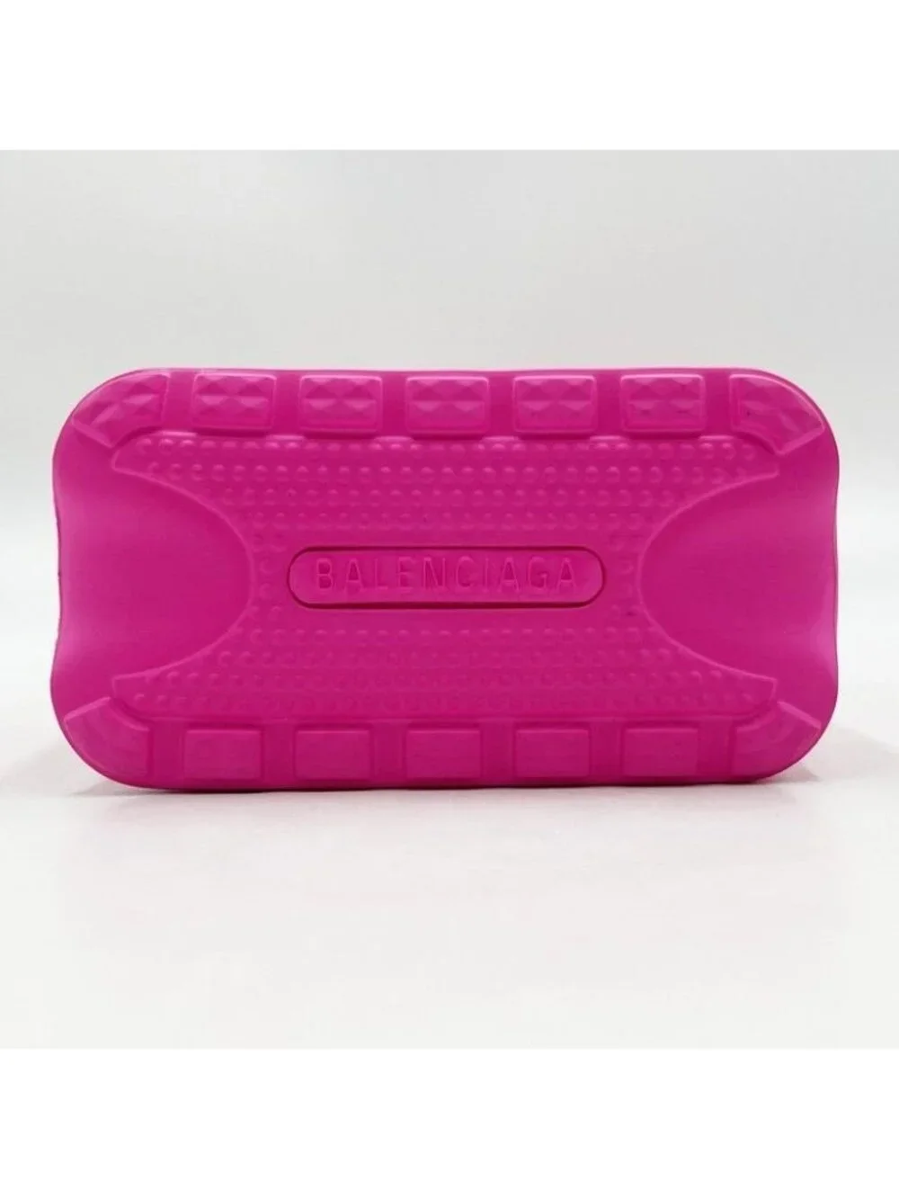 Balenciaga Shoulder Bag Phone Holder Crocs Collaboration Pink Smartphone